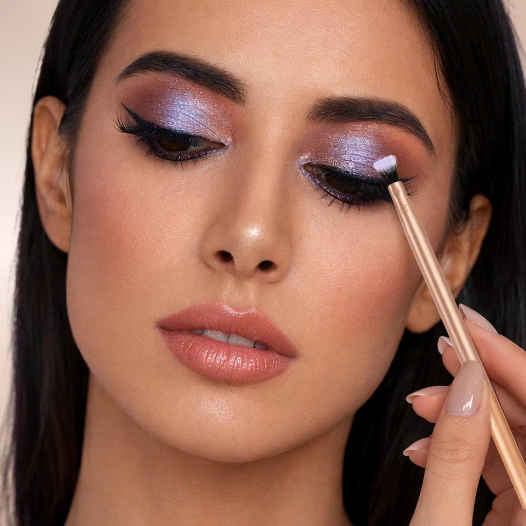 Cọ Tán Lót Mắt Dạng Kem - Đánh Nhũ Mắt - Blend Lông 2 Lớp RT Real Techniques Detailed Brush R129